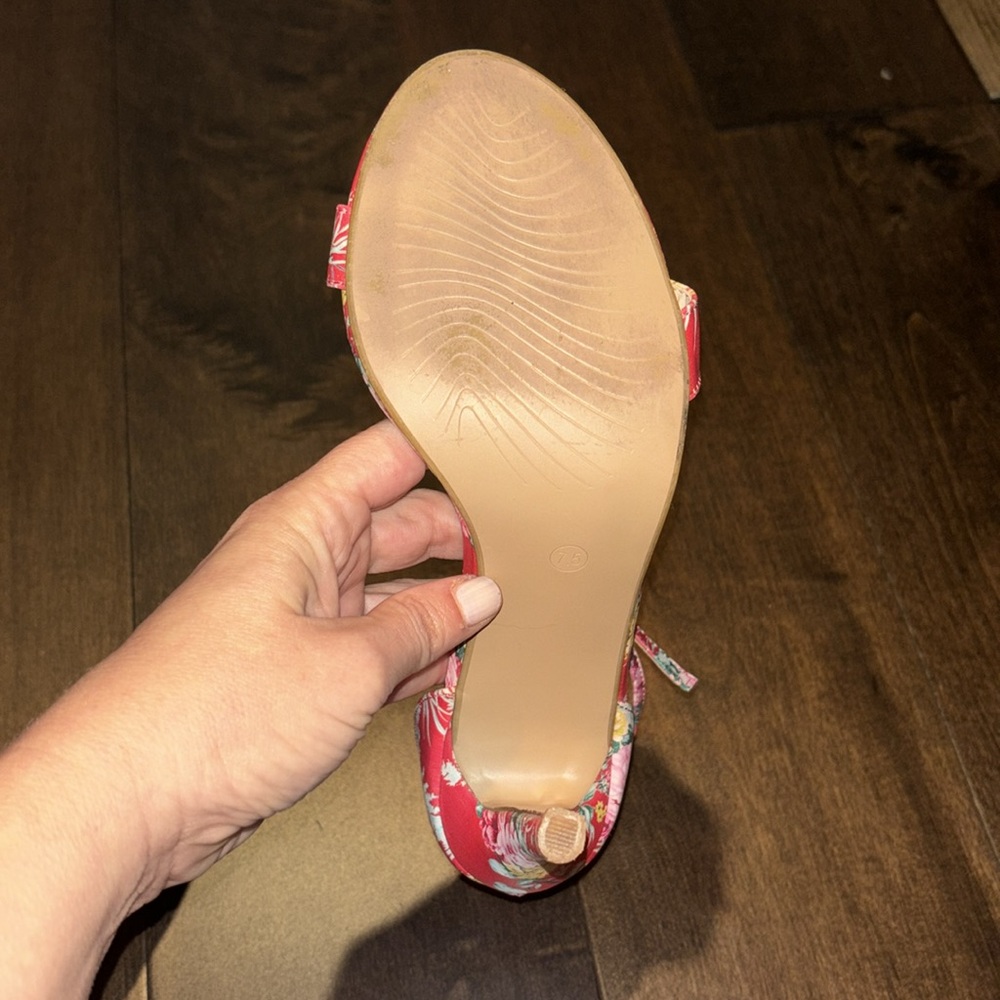 Allegra K Floral Strappy Sandal - Picture 6 of 10